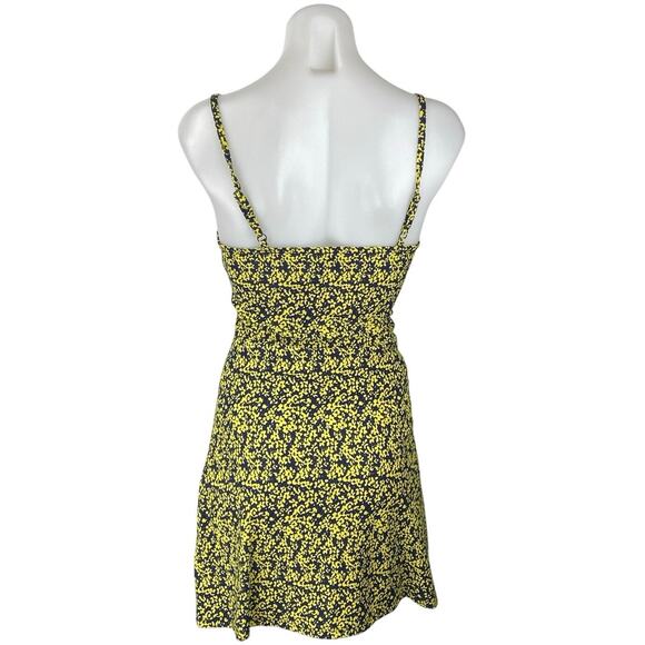 NEW Wednesday's Girl Multicolor Sleeveless Floral Cami Camisole Mini Dress Sz S - Picture 3 of 5